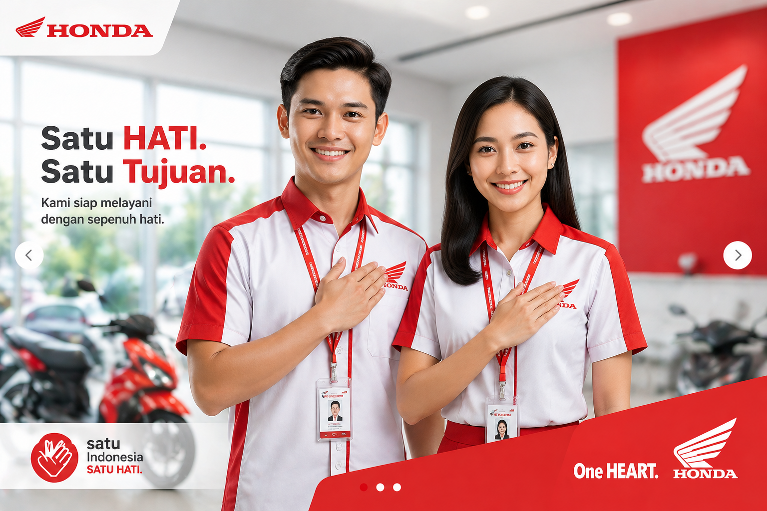Tim sales profesional Wijaya Abadi Motor Honda Bandung